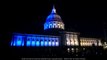 San Francisco City Hall Centennial Celebration: Part 1: Light show on the City Hall building