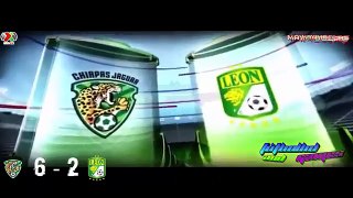 Jaguares Chiapas vs Leon 6-2 GOLES & RESUMEN 12-09-2015