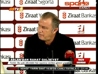Terim, 'soru' meselesine açıklık getirdi! (Bölüm I)