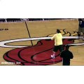 Basketball City Fan makes half court shot and gets TRAMPLED by Lebron