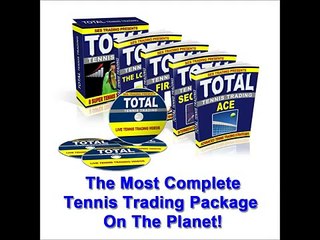 Unlock the secrets to Tennis Trading