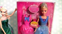 Magiclip Princess Cinderella Fashion Dress Barbie Size Doll Mix and Match Disney Frozen Fever Elsa