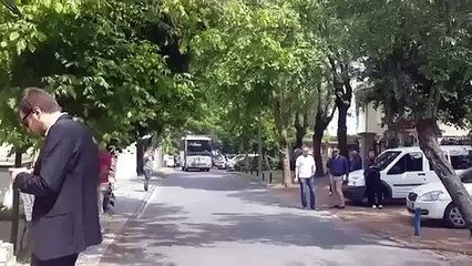 İstanbul Levent'te Soma Holding sokağını polisler kapattı!