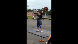 Hyperforce - Andre Gregoire - Axle Press 245lbs - Quebec Strongest Man 2015