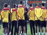 Galatasaray hazırlıklarını sürdürdü...