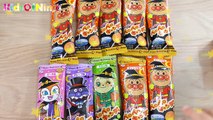 アンパンマン ペロペロキャンディ ハロウィン 新発売 恐竜も登場♪ Anpanman Japanese anime Lollipop Candy T-REX | KidsOfNinja