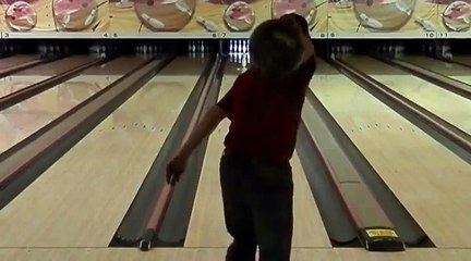 Joli coup au bowling !