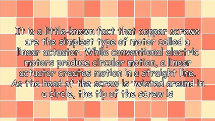 What To Do With Copper Screws