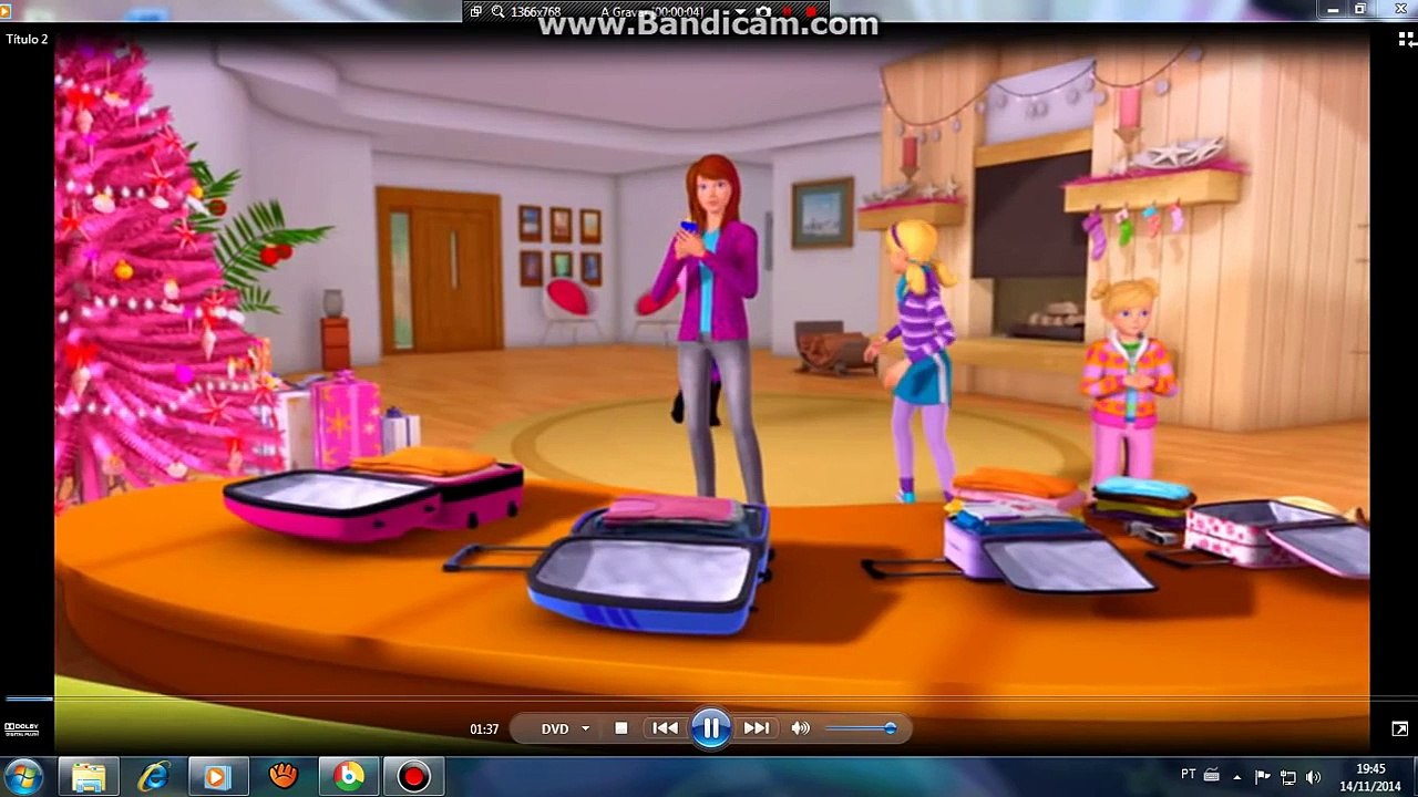 Barbie um natal perfeito; vai ser meu natal perfeito