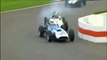 Fabulous racing move from Julian Bronson to regain the lead Goodwood Revival