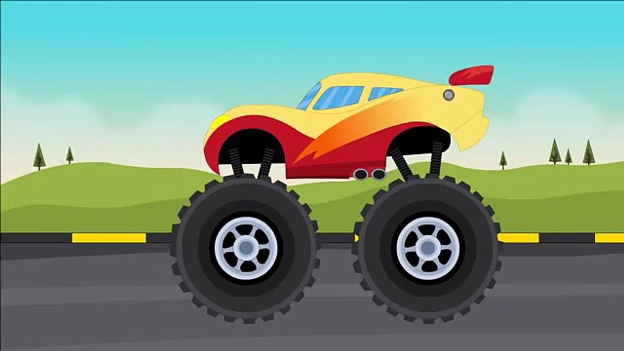 Trucks for children - monster trucks for children - Monster Trucks