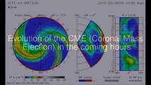 NASA images of a class X5.4 solar flare - Big eruption on sunspot 1429 & CME - Video Vax