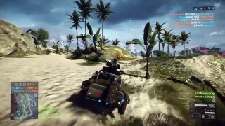 Battlefield 4 Funny Moments  - Car Lunching!