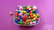 Hidden Bubble Gum Candy Party! Find Toys with lot of Colours and GumBalls! Part 2