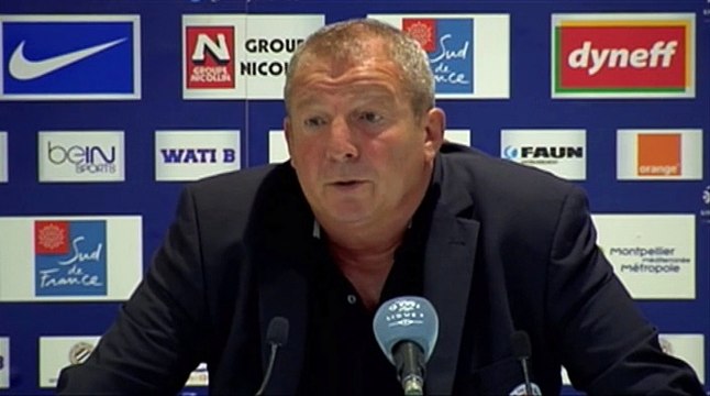 Rolland Courbis après MHSC 1-2 ASSE (5ème journée L1)