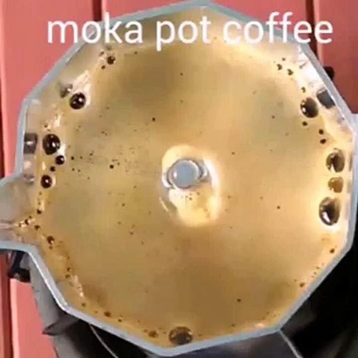 Super crema espresso coffee MOKA POT  Italy  หม้อต้มกาแฟ อลูมิเนียม  อิตาลี By tukde.com