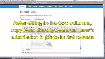 Classifieds Tutorial 1