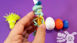 Surprise Eggs Learn Sizes from Biggest to Smallest! Opening Eggs with Toys! Lesson 1