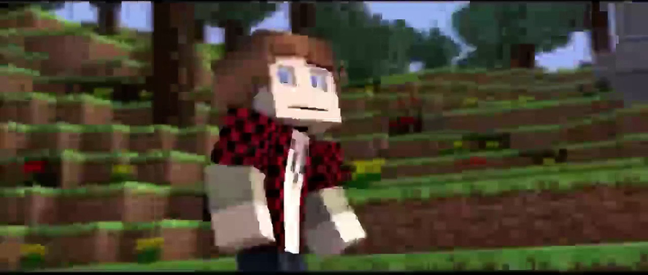 Minecraft   Анимация  голодные игры