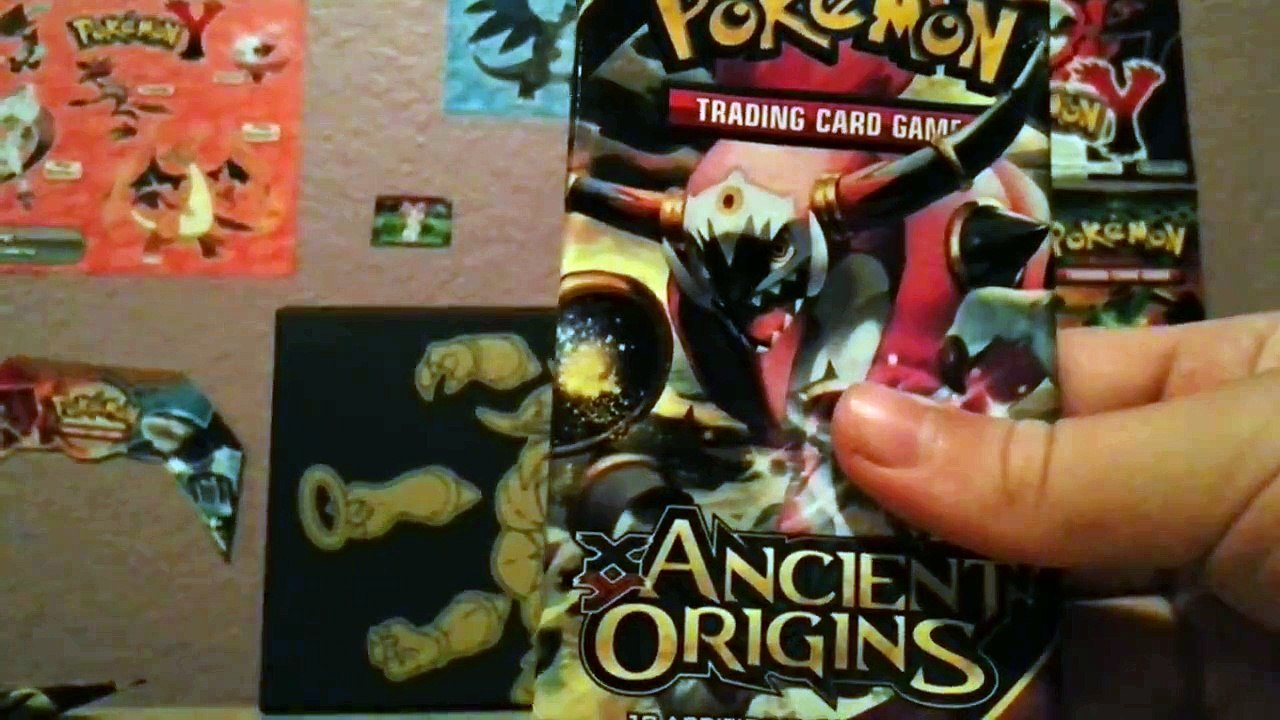 Opening pokemon bosterpack