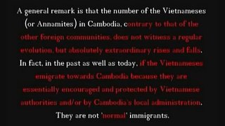Cambodia: THE NUMBER OF VIETNAMESES IN CAMBODIA [EN]