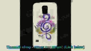 Music Note Pattern TPU Back Case for Samsung