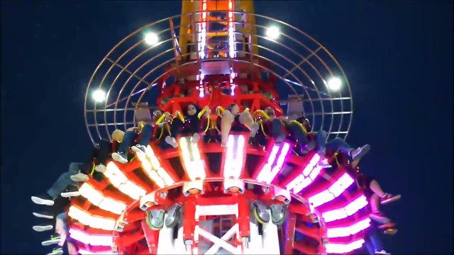 Hangover the Tower Cranger Kirmes 2015 Offride HD
