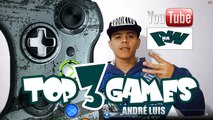 TOP 3 GAMES JOGOS GEARS OF WAR 3 FIFA 15 GTA V.