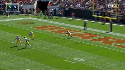 Packers rookie Ty Montgomery kick return for 41 yards