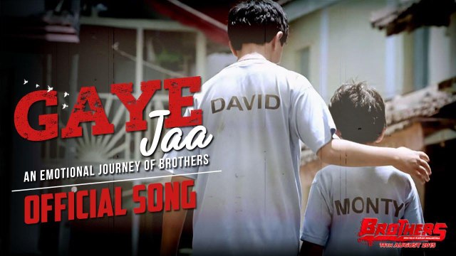 Gaaye Jaa - Full Video Song- Brothers - Shreya Ghoshal - Feat. Akshay Kumar | Siddharth Malhotra | Jackie Shroff