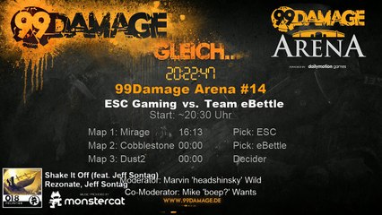 99DAMAGE Arena #14 - German Stream (REPLAY) (2015-09-13 20:22:42 - 2015-09-13 20:23:53)