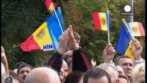 تظاهرات في مولدوفا للمطالبة بالتحقيق حول اختفاء 1.5 مليار دولار