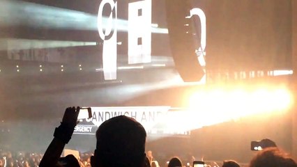 5SOS coming on stage in Raleigh