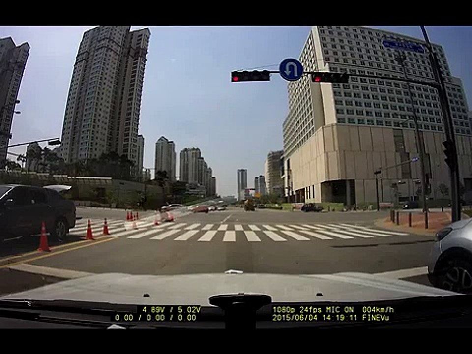 김여사의 역주행 진입 2015 06 04