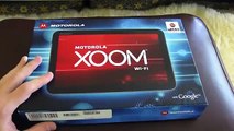 Motorola Xoom Android Tablet Unboxing mp4