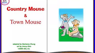 country mouse and town mouse - Fairy Tales for kids