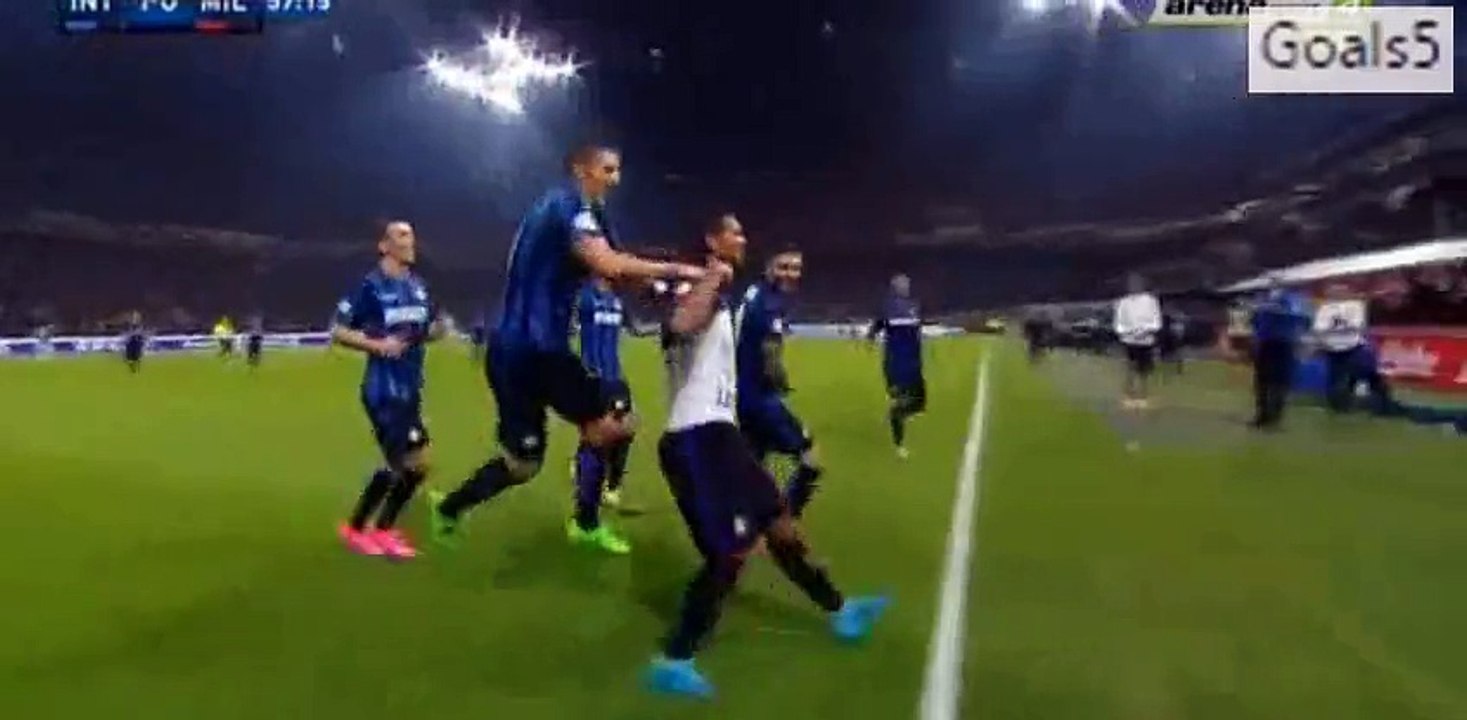 Fredy Guarin GOAL Inter vs Milan 1-0 -Serie A 13.09.2015 HD