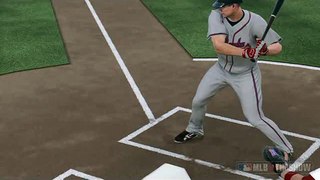 MLB 11: The Show - Chipper Jones... strikes out?