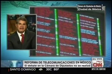 CNN Dinero: La Reforma De Telecomunicaciones De México ¿Con Mejores Reguladores? - Marzo 21,2013