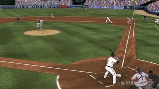 MLB 11: The Show - Todd Coffey gets nailed in the head by catcher
