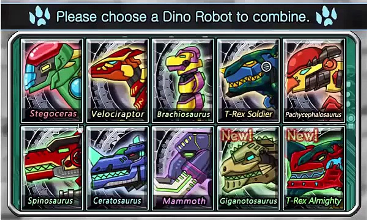 GAME NGƯỜI SIÊU NHÂN KHỦNG LONG ĐÁNH NHAU  DINO ROBOT
