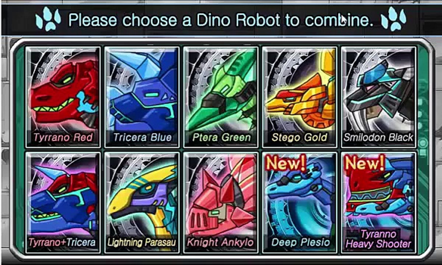 GAME NGƯỜI MÁY SIÊU NHÂN; Dino Robot Dino Corps 2 - video Dailymotion