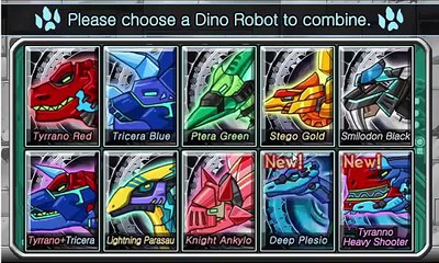 GAME NGƯỜI MÁY SIÊU NHÂN; Dino Robot Dino Corps