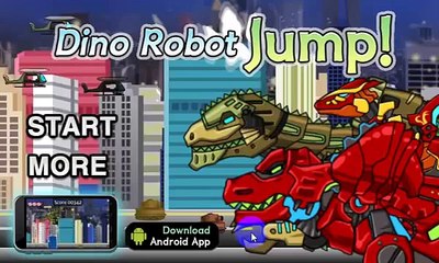 GAME NGƯỜI MÁY BIẾN HÌNH SIÊU NHÂN VÀ KHỦNG LONG  DINO ROBOT JUMP