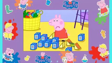 Peppa Pig Pull Along Wobbily Train Nickelodeon Weebles Wobbly