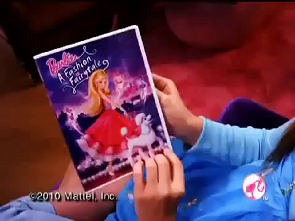 2010 Barbie A Fashion Fairytale Transforming Fashion Doll Commercial