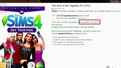 The Sims 4 Get Together Release Date