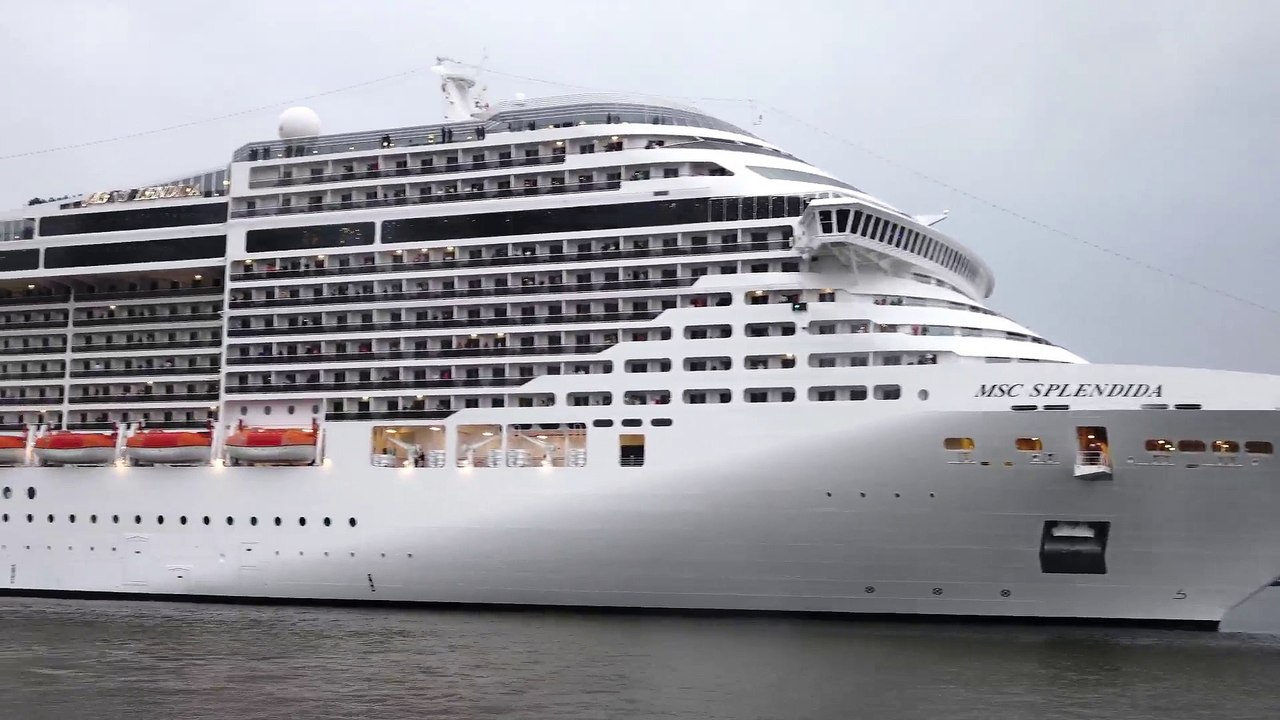 Msc splendida: seven nation army mit typhon