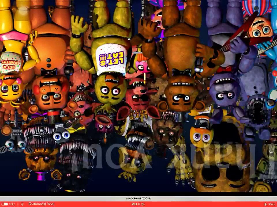 FNAF theory:JJ and Cartoon Animatronics