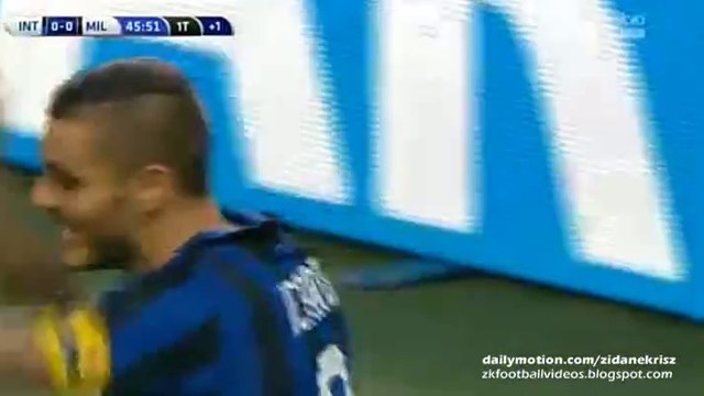 Mauro Icardi Incredible 1 on 1 Miss | Inter Milan v. AC Milan 13.09.2015 HD
